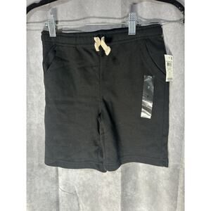 EPIC THREADS Little BOYS CLASSIC KNIT French Terry SHORTS Deep Black NWT Sz 7
